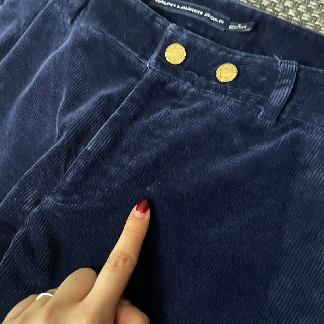 (33) 폴로랄프로렌 골프 네이비 골덴 팬츠 상품이미지5