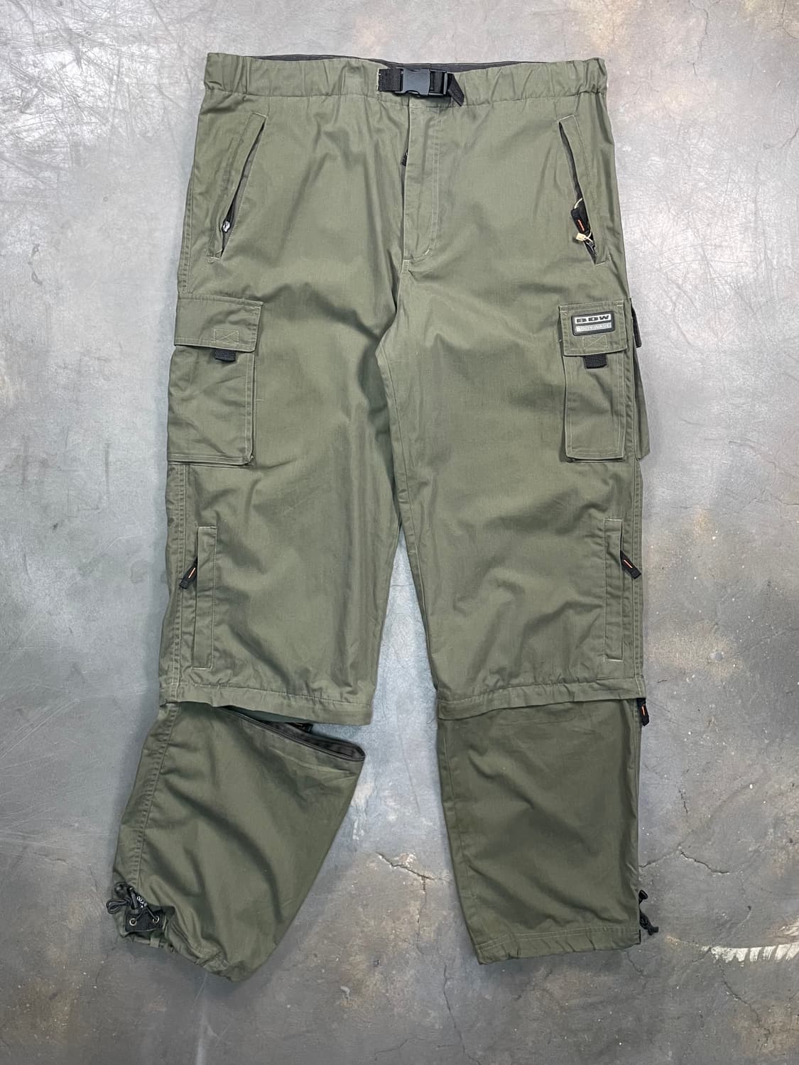 바디 웨이브 컨버터블 와이드 카고팬츠 상품이미지1