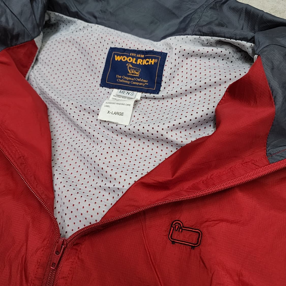 울리치 컬러블락 윈드 브레이커 바람막이 상품이미지3