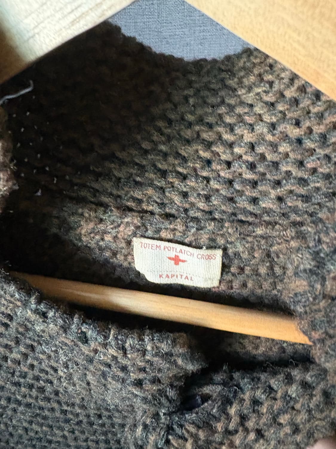 캐피탈 믹스그린 가디건 상품이미지4