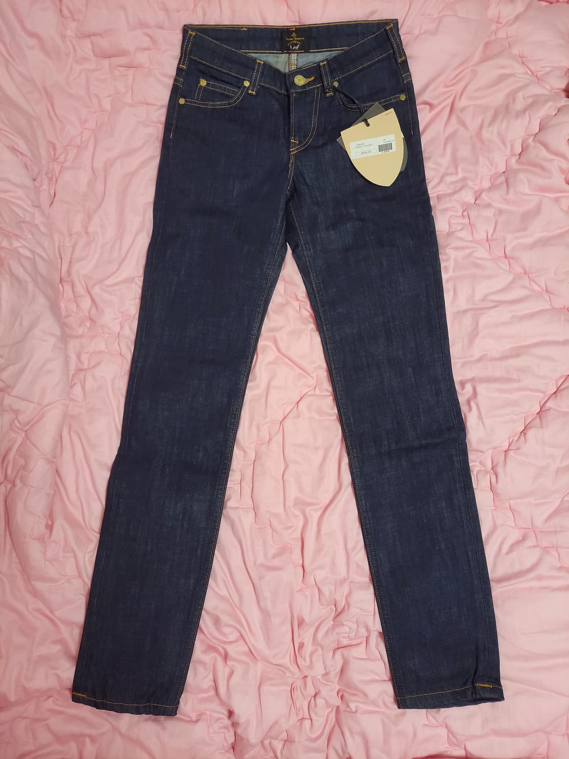 정품)급처새상품!비비안웨스트우드X LEE 콜라보 데님청바지팬츠 매장가30 상품이미지4