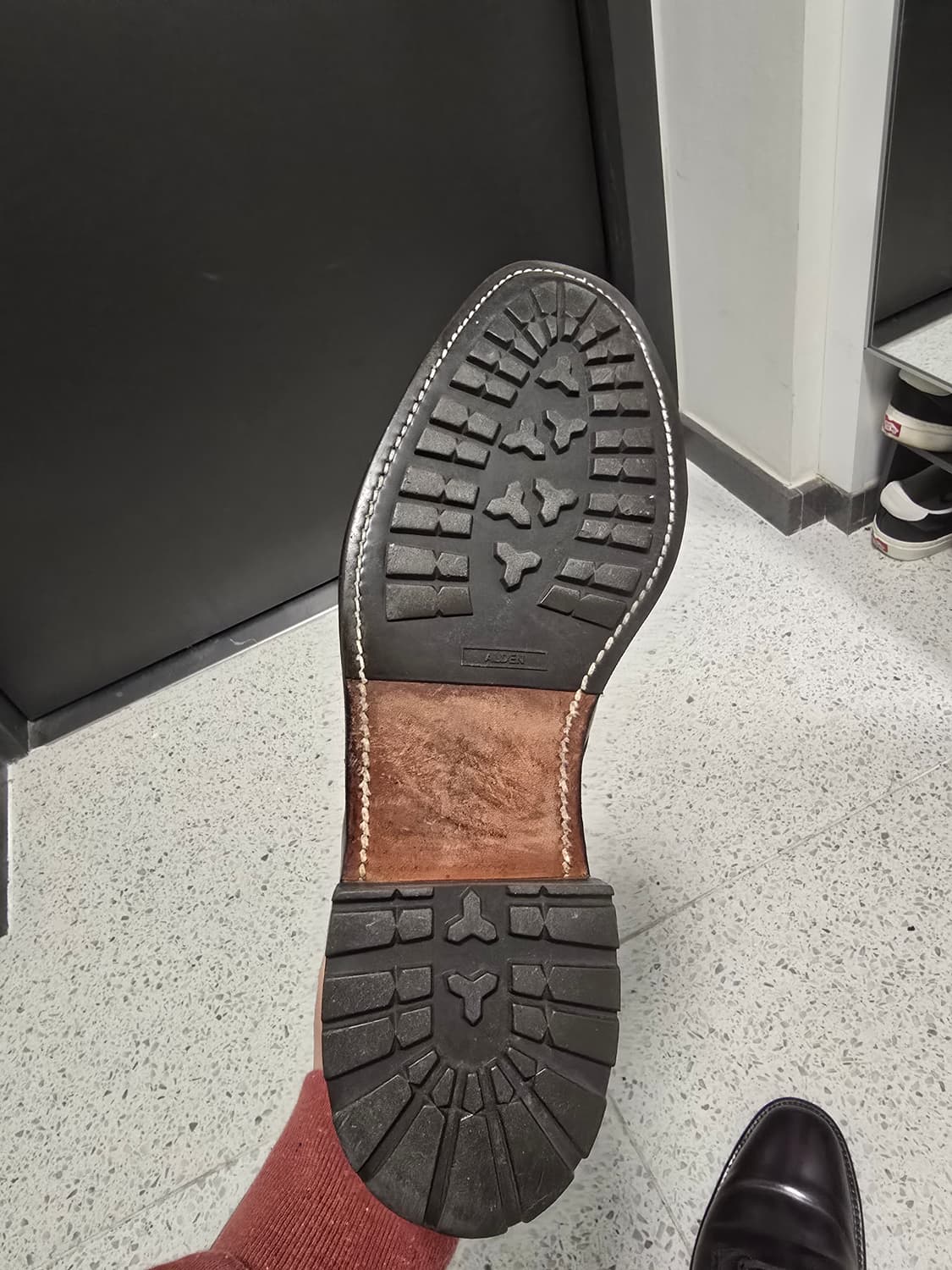 Alden 귀한매물 코도반 플레인토 부츠 상품이미지5