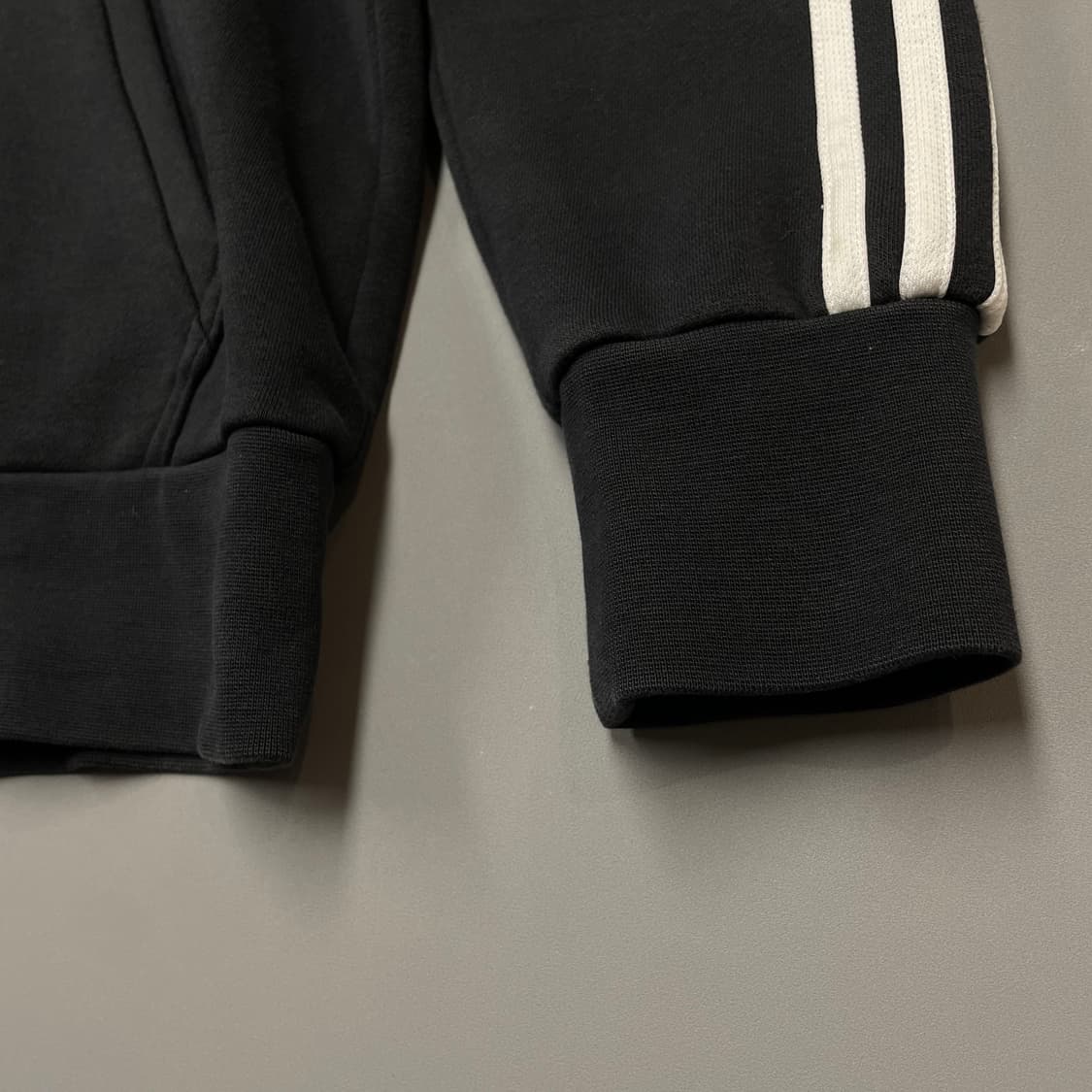 아디다스 삼선 후드티 블랙 L [060304] 상품이미지5