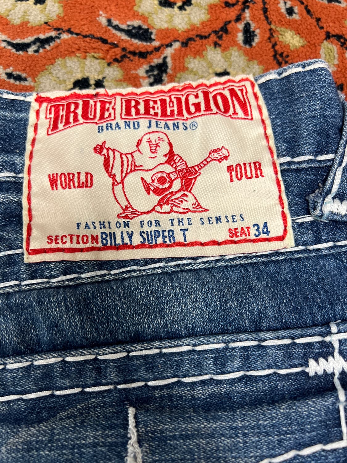 [32] 트루릴리전 빌리 슈퍼티 데님팬츠 상품이미지7