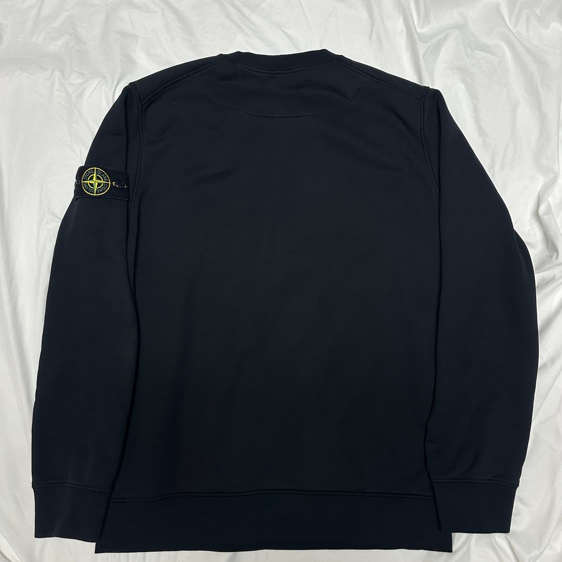 스톤아일랜드 맨투맨 블랙 티셔츠 상품이미지3