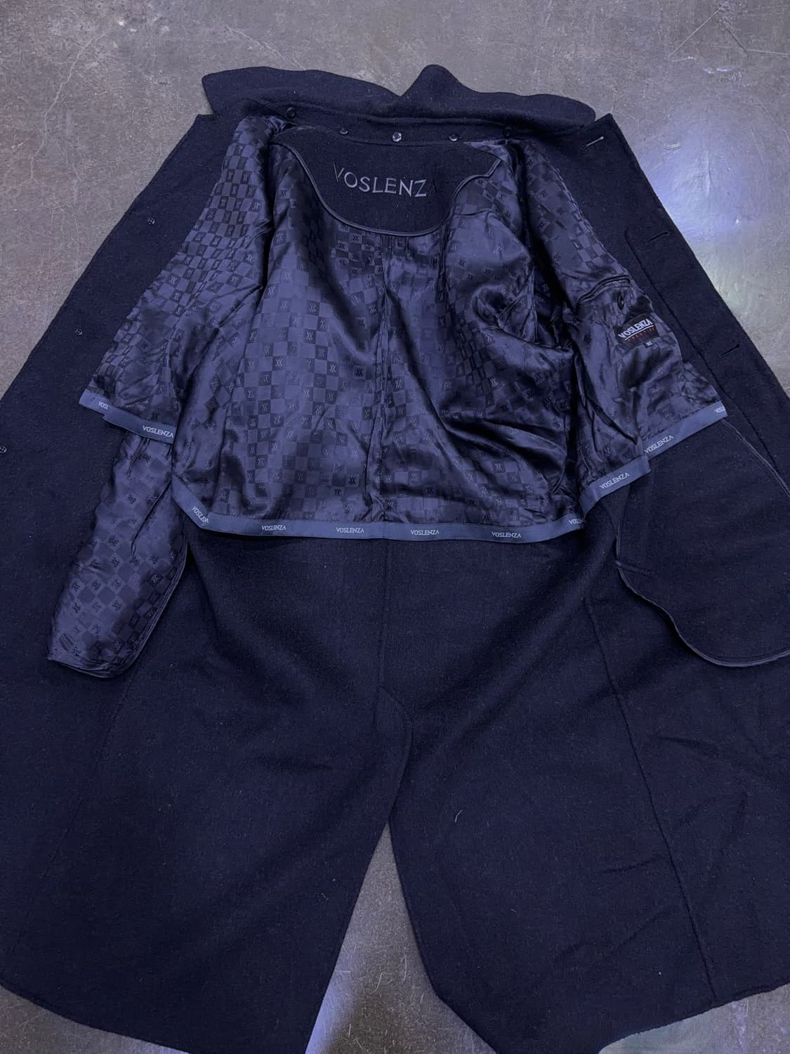 보스렌자 울 캐시미어 레이온 블렌디드 발마칸 롱코트 95 상품이미지7