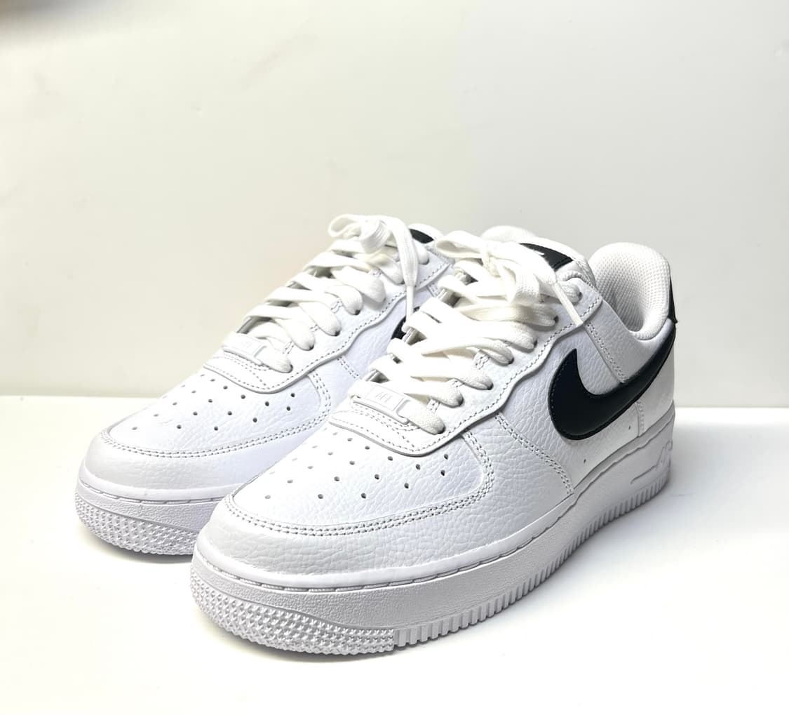 [245] (W) 나이키 에어포스 1 '07 화이트 블랙 상품이미지1