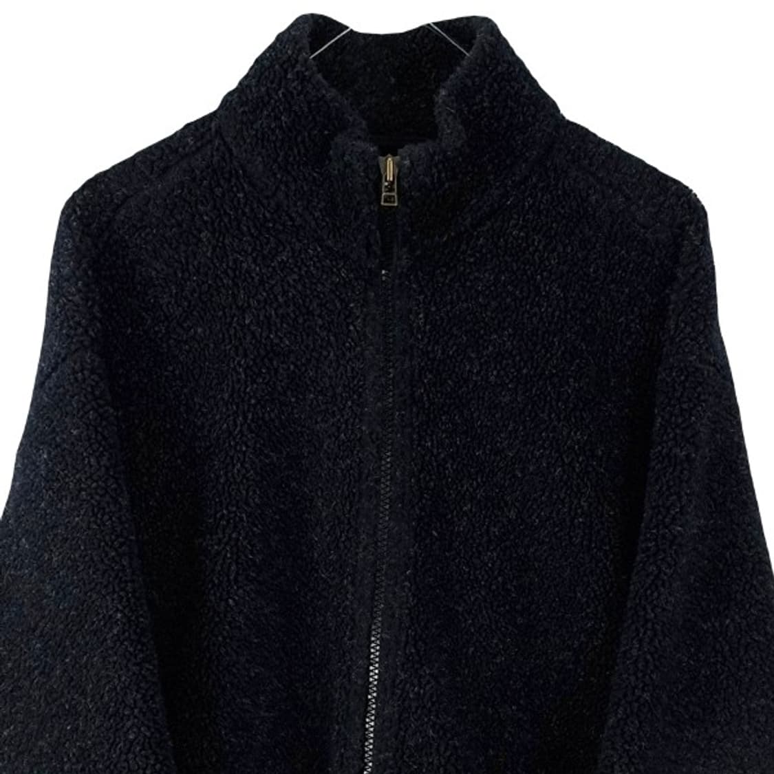 [리바이스] 오버사이즈 쉐르파 플리스 집업 자켓 챠콜 M19599 상품이미지4