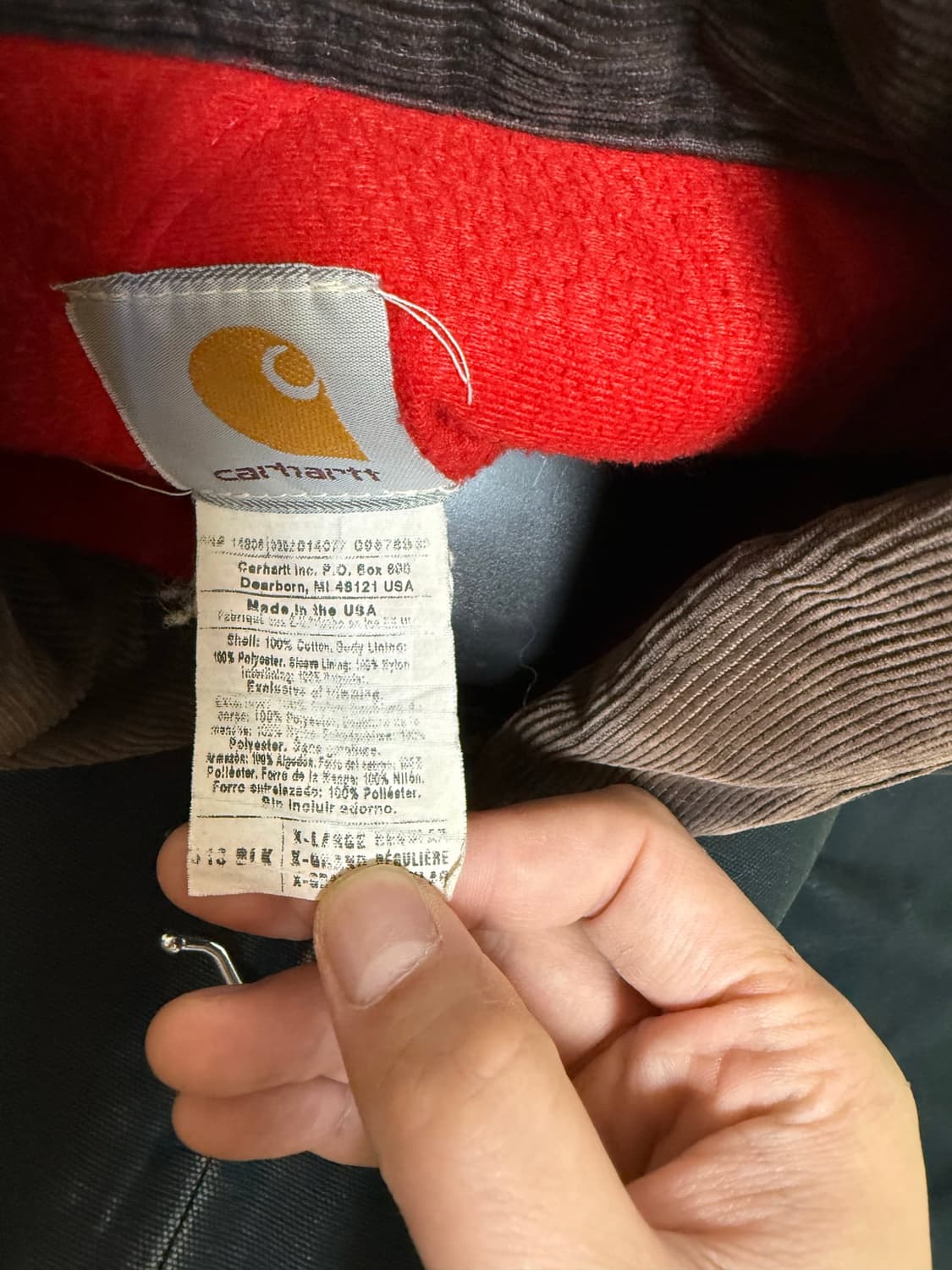 칼하트 산타페 j13 블랙 엑스라지 상품이미지8