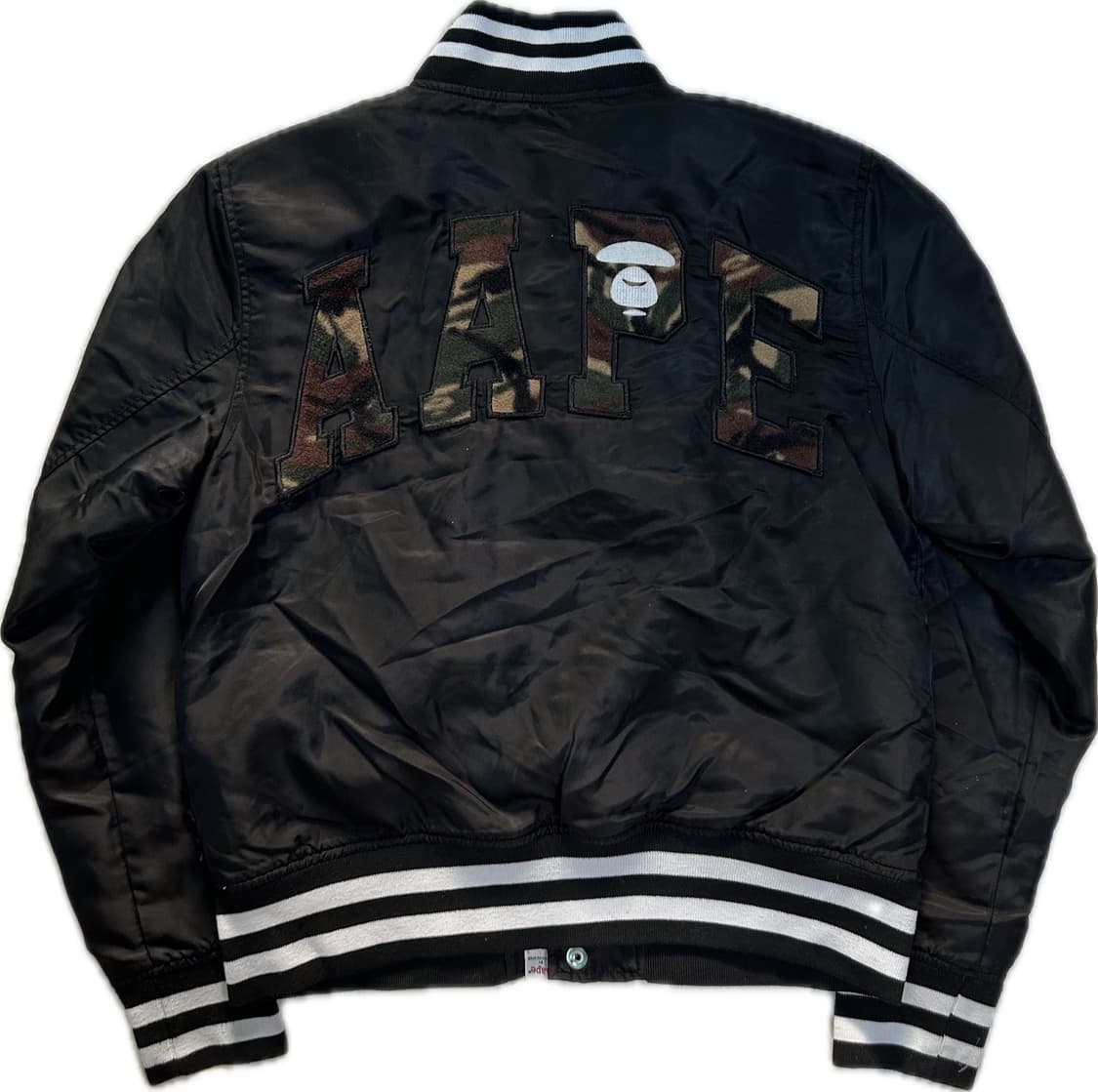 00s 베이프 에이프 카모플라주 블루종 S 상품이미지2