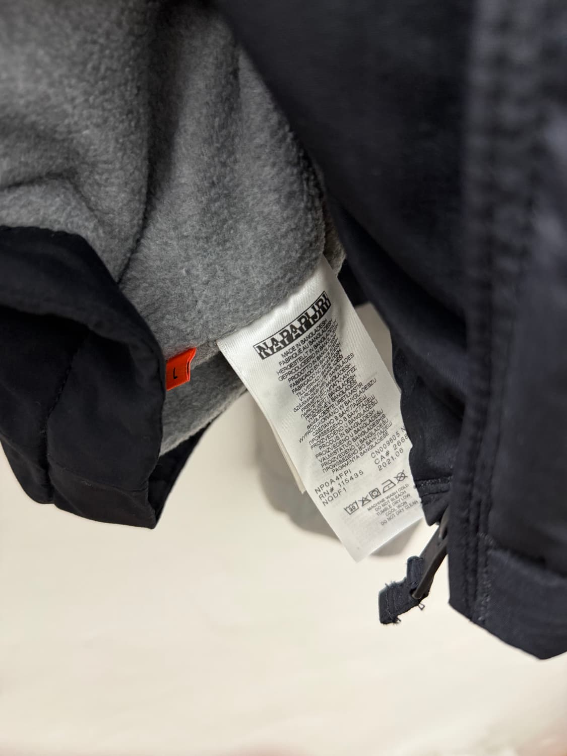 나파피리 반집업 나일론자켓 상품이미지8
