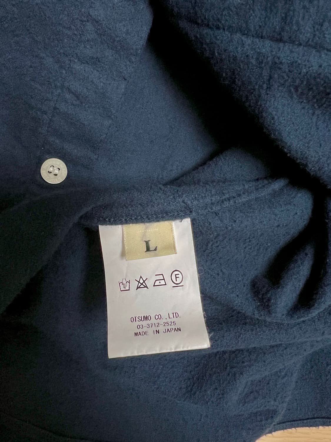 Human Made 휴먼메이드 플라넬 네이비 셔츠 상품이미지6