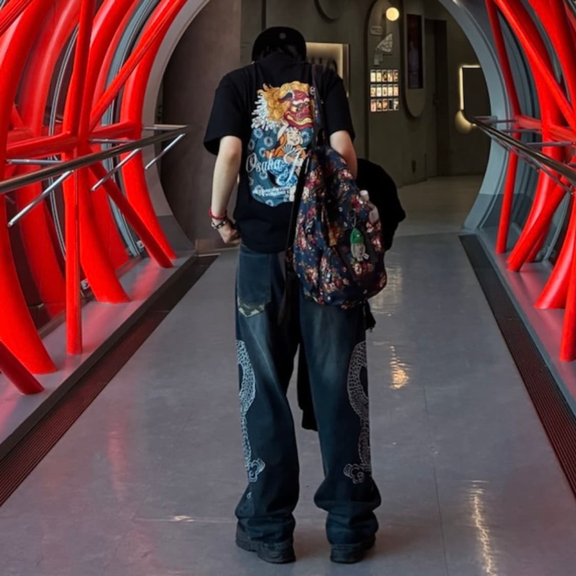 oriental needle work denim pants 오리엔탈팬츠 상품이미지5