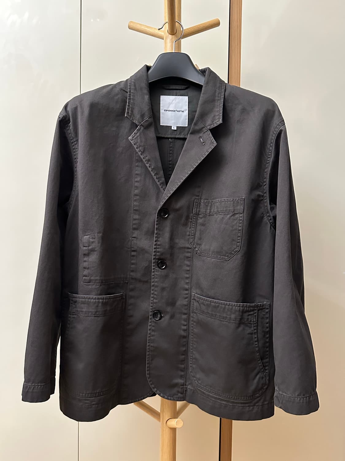 [L] 에스피오나지 코튼 자켓 dark grey 상품이미지2