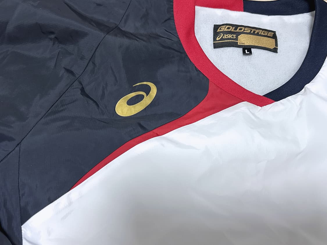 아식스 바스락 기모 브이넥 롱 슬리브 L 상품이미지3