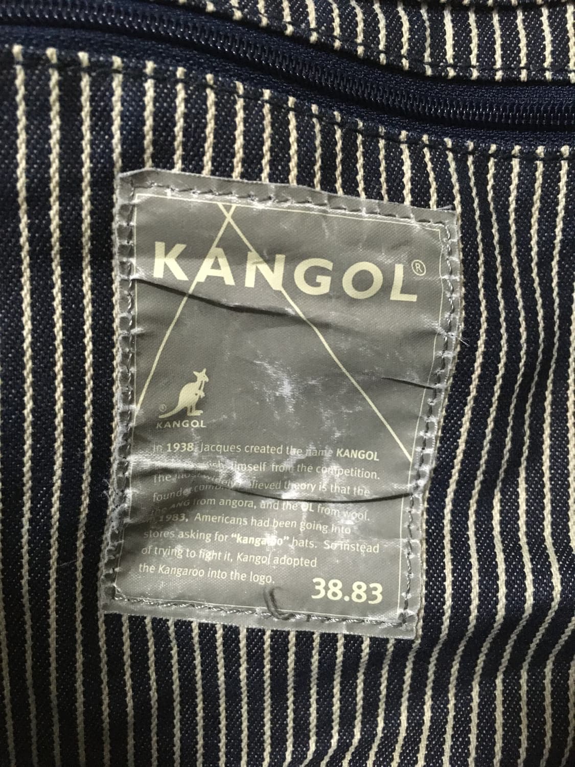 캉골 스트라이프 에코백 상품이미지4