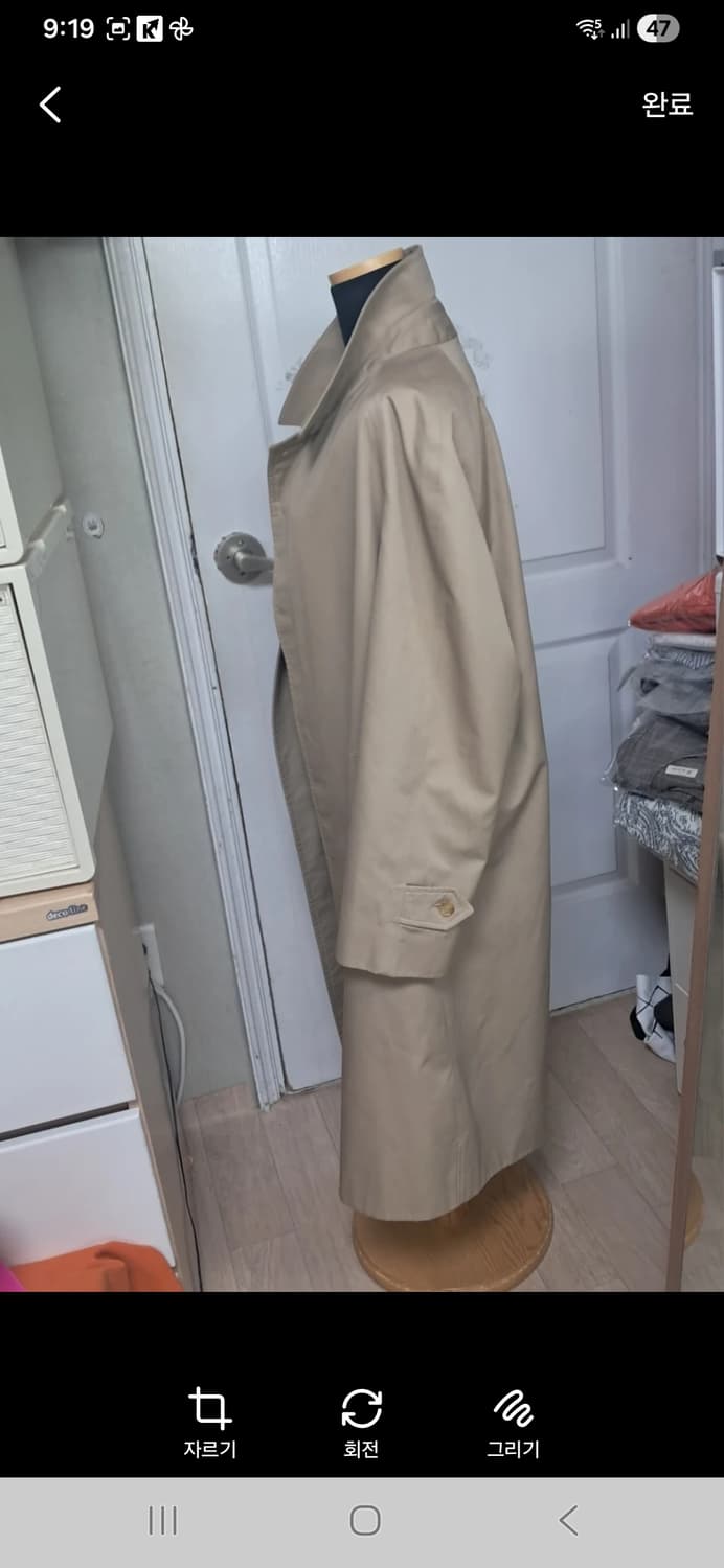 정품 버버리 빈티지 트렌치 코트48 SHORT(95~100) 상품이미지2