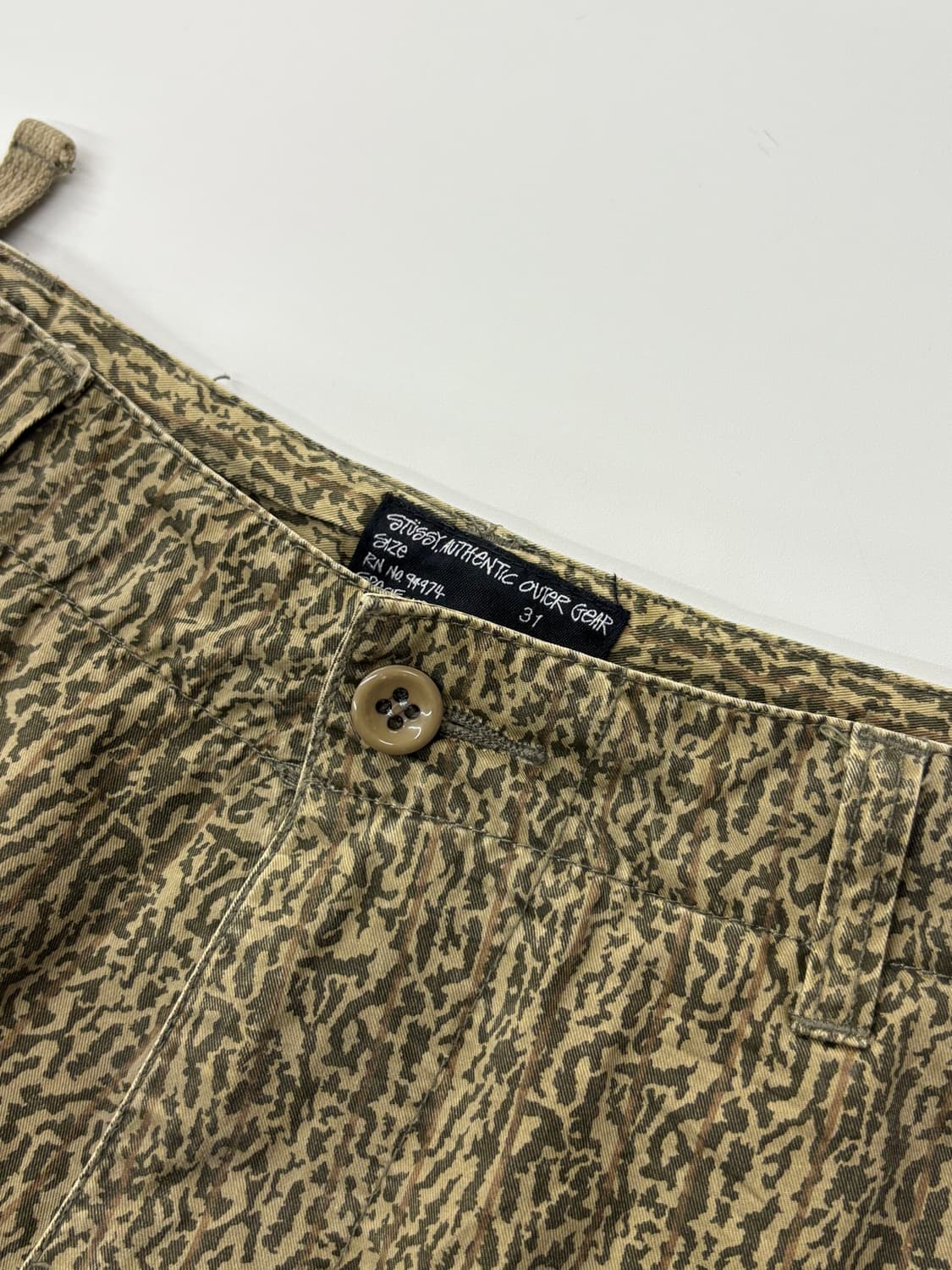 Stussy 스투시 레오파드 카고 팬츠 상품이미지4