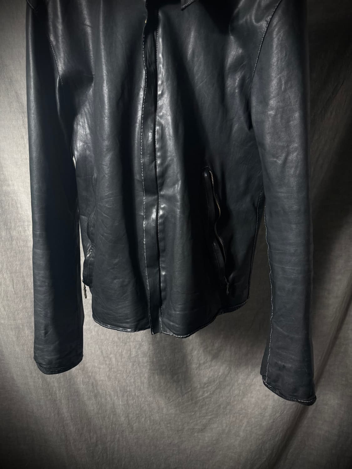 Sisii Lamb Leather Riders Jacket  상품이미지5