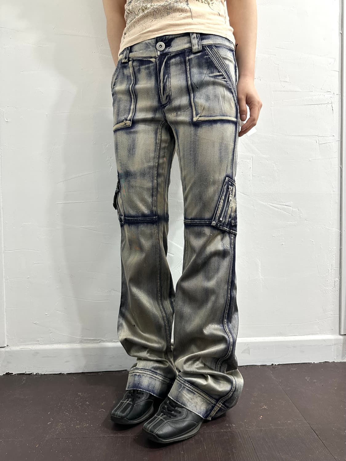 cimoda hand washable design pants 상품이미지2