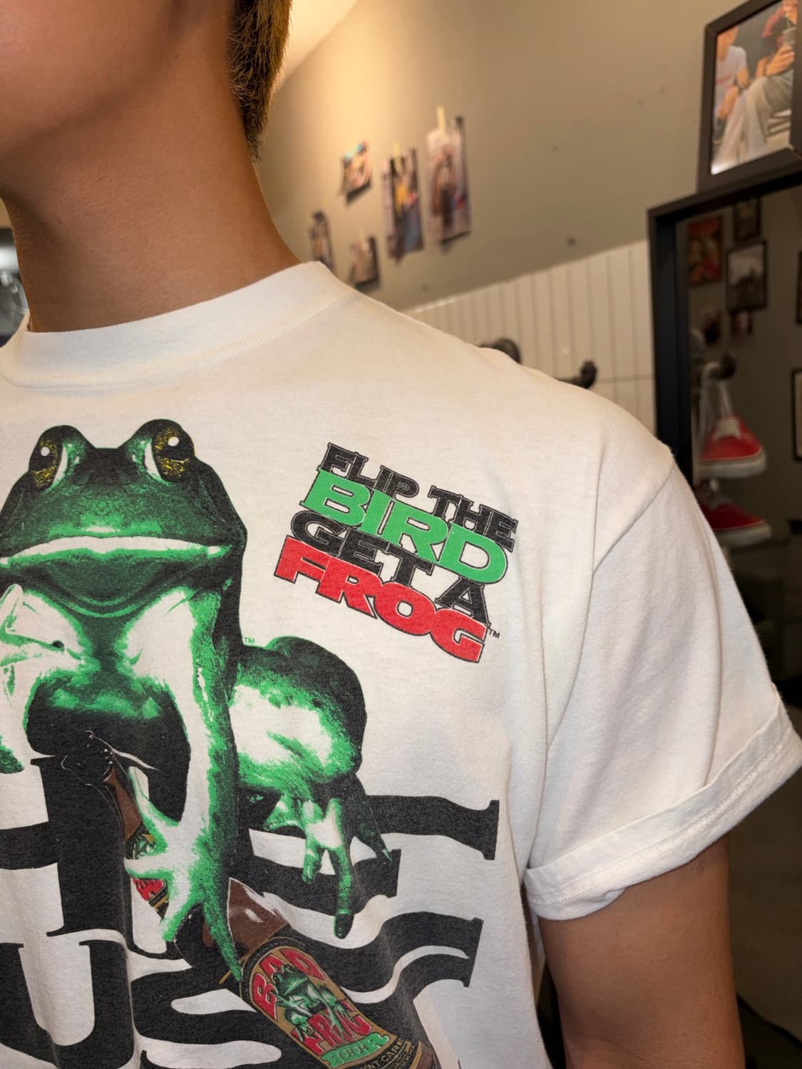 90‘s Bad Forg Beer promo attitude T 상품이미지5