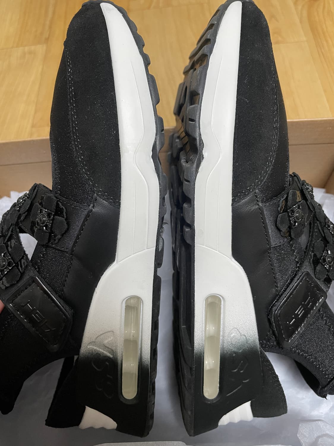 아쉬 로터스 에어힐 샌들 블랙 38사이즈 상품이미지8