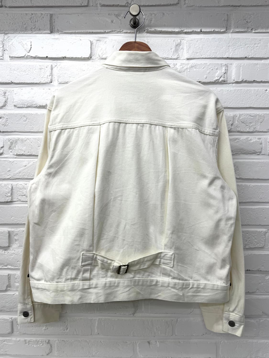 Gu 화이트 데님 트러커 자켓 상품이미지5