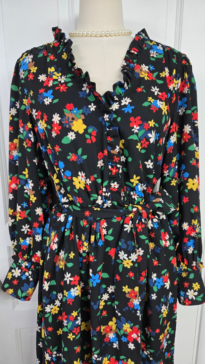 케이트 스페이드 플라워 원피스 상품이미지3