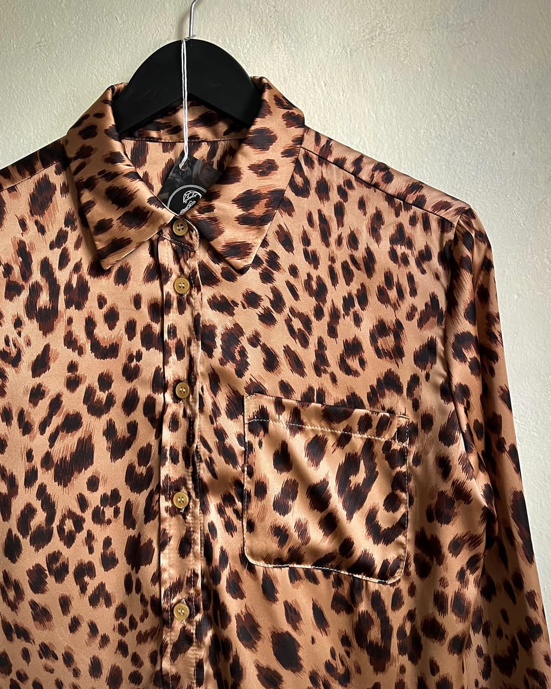 JPN Vintage Leopard Graphic Shirt 상품이미지4