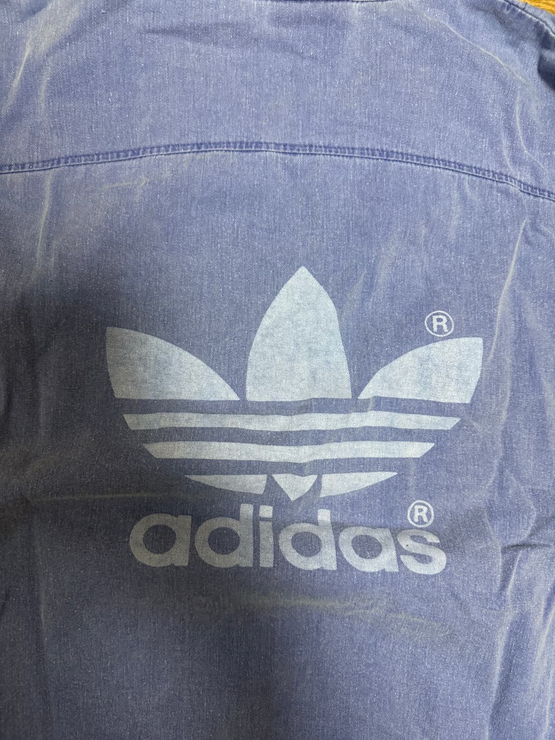 아디다스 빈티지 브이넥 블루 42/44 상품이미지3