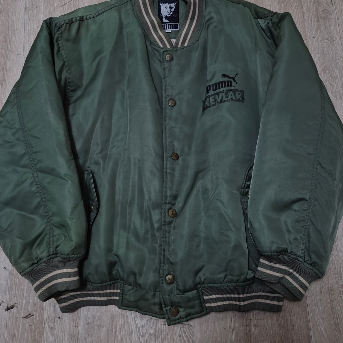 푸마 KEVLAR 올드스쿨 MA-1 항공점퍼 붐버자켓 L(100) 상품이미지3