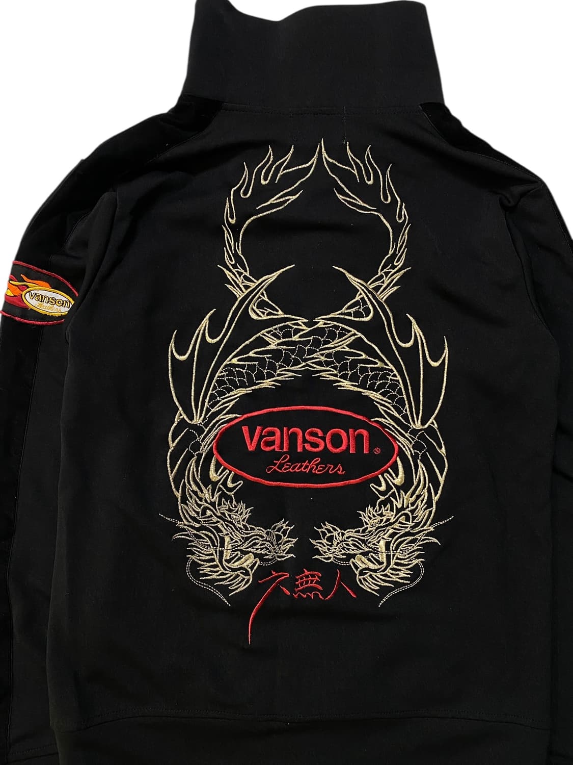 Vanson leathers 밴슨레더 하이넥 집업 상품이미지6