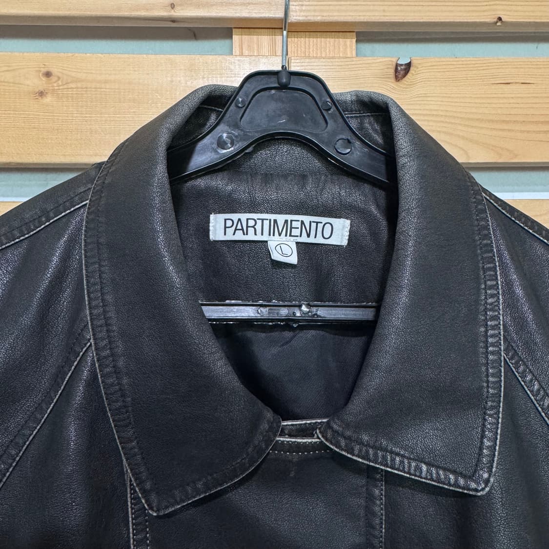 파르티멘토 레더 자켓 상품이미지2