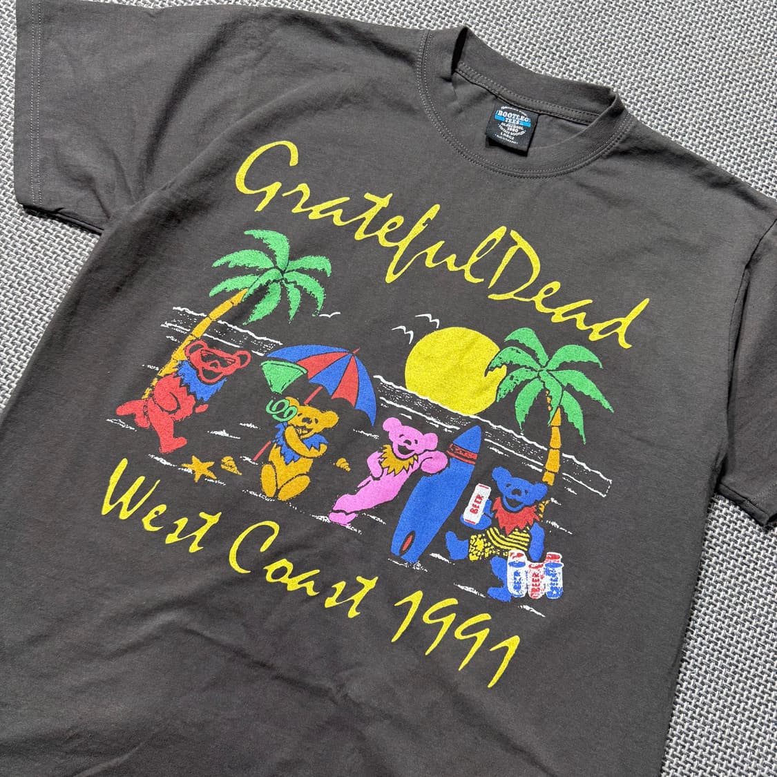 새상품) 그레이풀데드 락밴드 프린팅 티셔츠 (L/XL) 상품이미지3