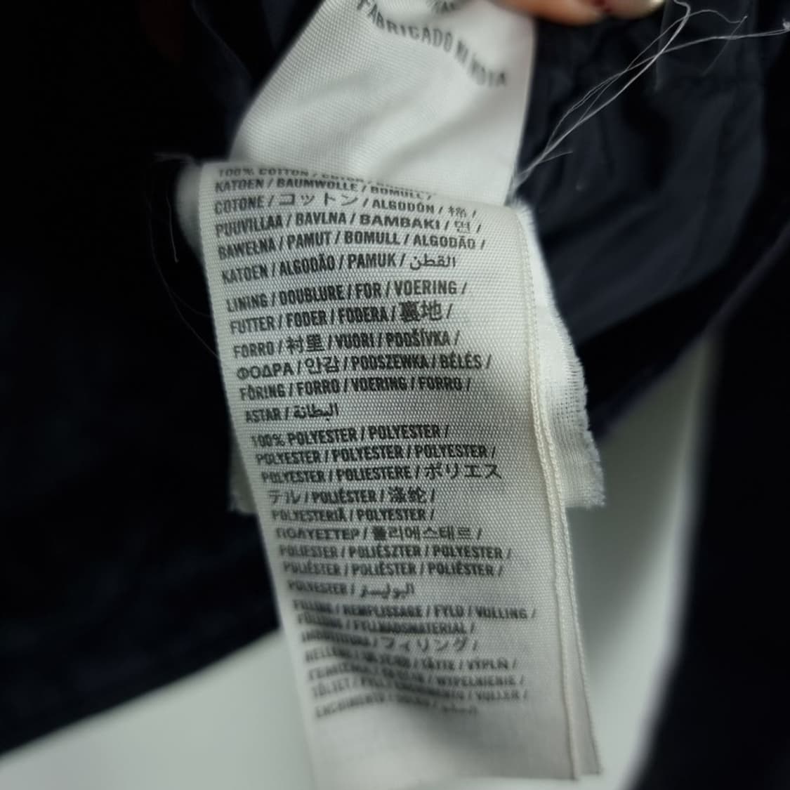 [아베크롬비] 빈티지 가공 밀리터리 필드 자켓 네이비 M19541 상품이미지8