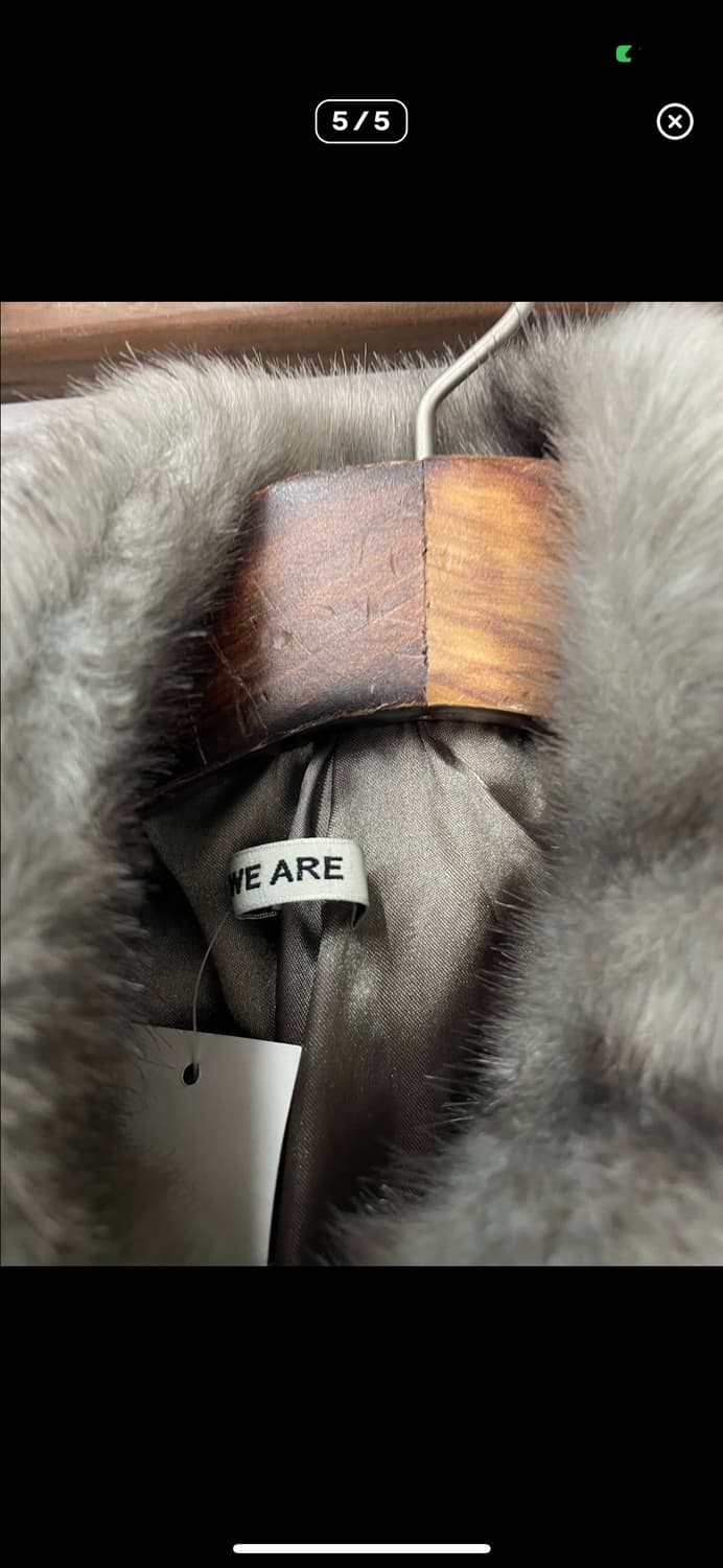 위아그레이 페이크퍼 자켓 A3199 상품이미지5