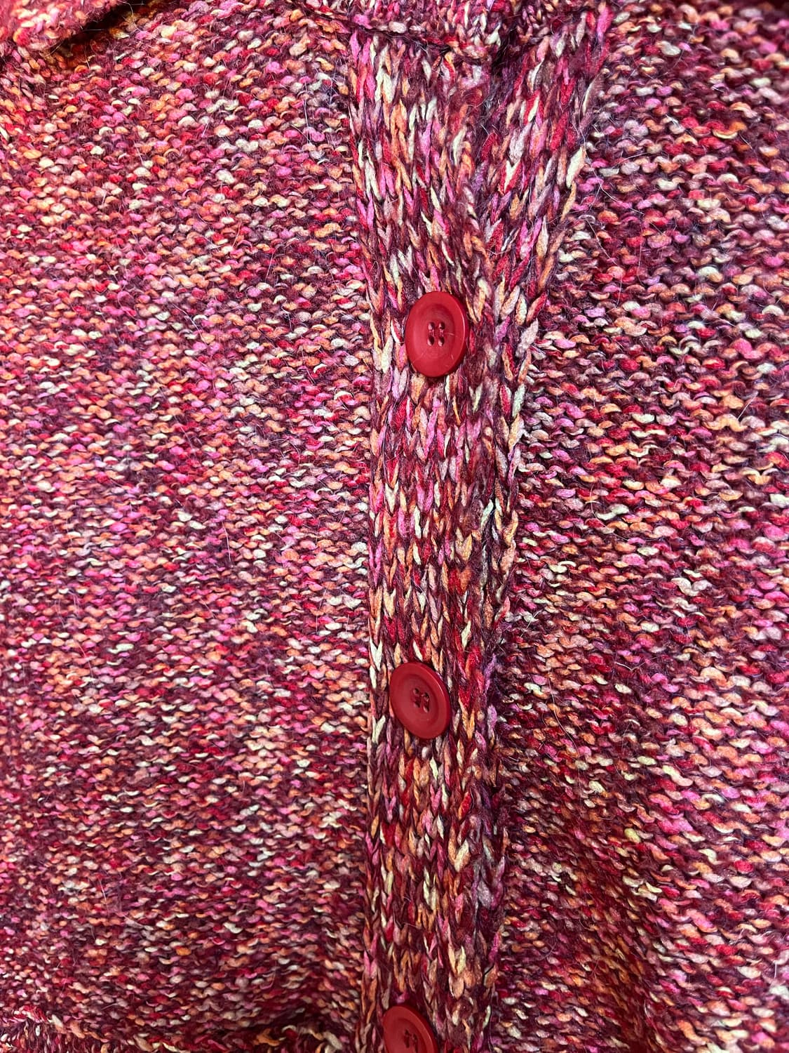 빈티지 니트 케이프 가디건 스웨터 상품이미지3