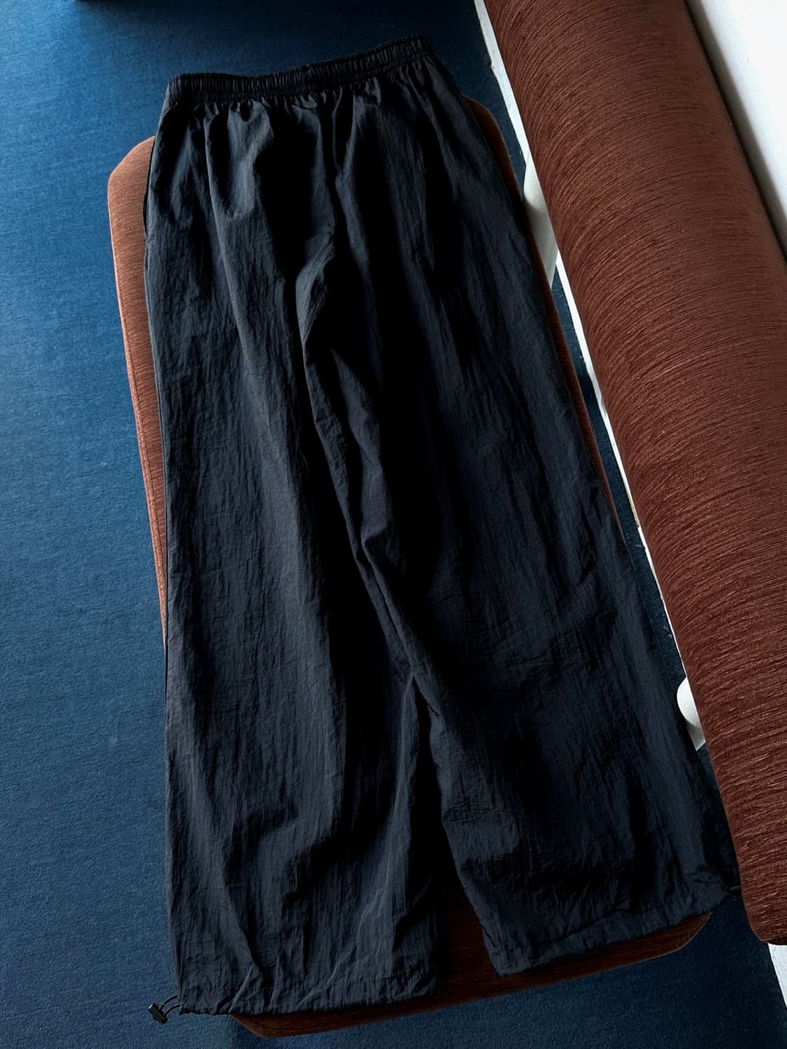 Washed nylon design easy pants 상품이미지6