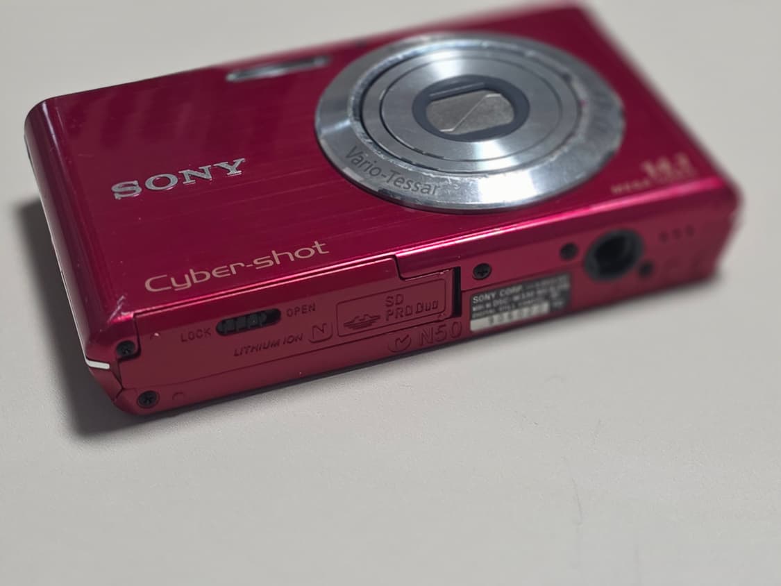 소니 사이버샷 DSC-W330 빈티지 디지털카메라 상품이미지5