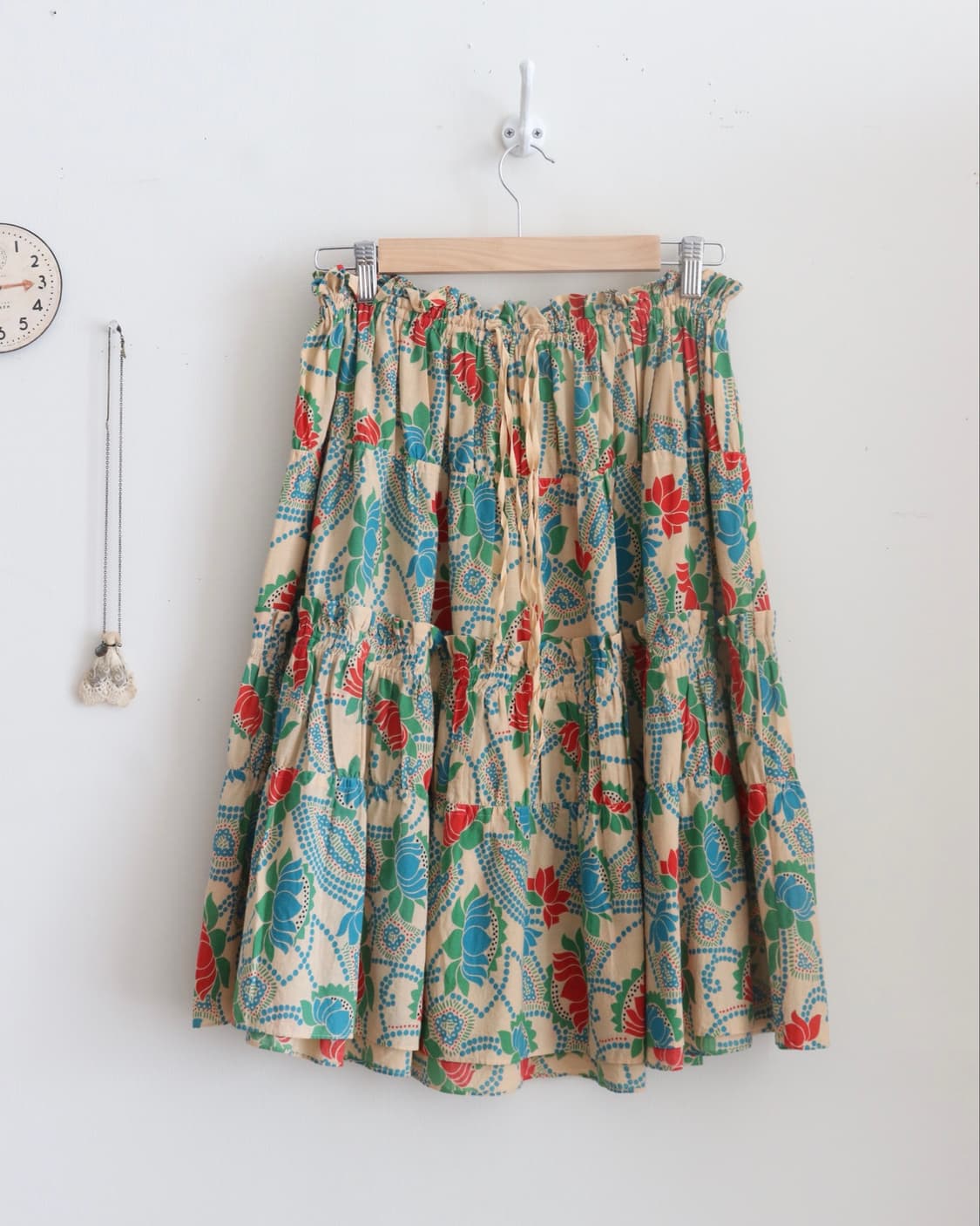 [Marc Jacobs] Green Floral Tiered Skirt 상품이미지10
