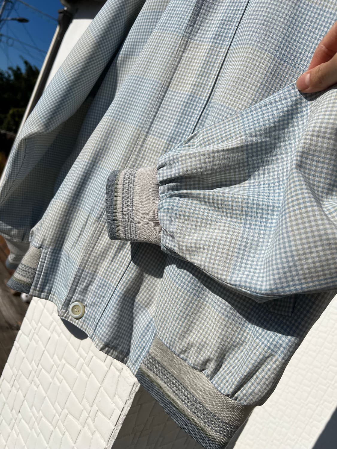 90s 라코스테 서광 블루종 자켓 (100) 상품이미지3