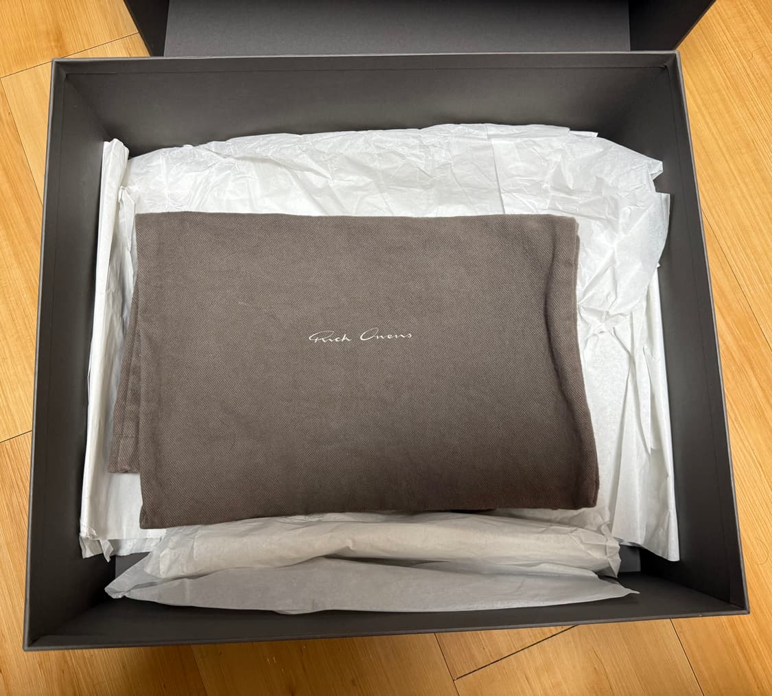 릭오웬스 트랙터 부츠 브라운 43 상품이미지5