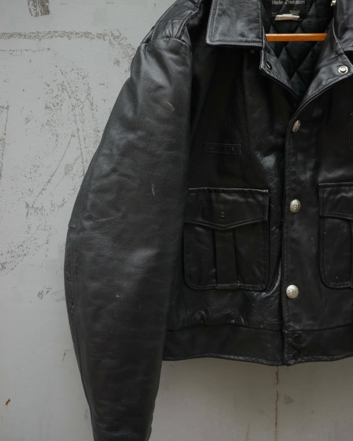 90s 할리데이비슨 폴리스맨 자켓 Xxl 상품이미지2