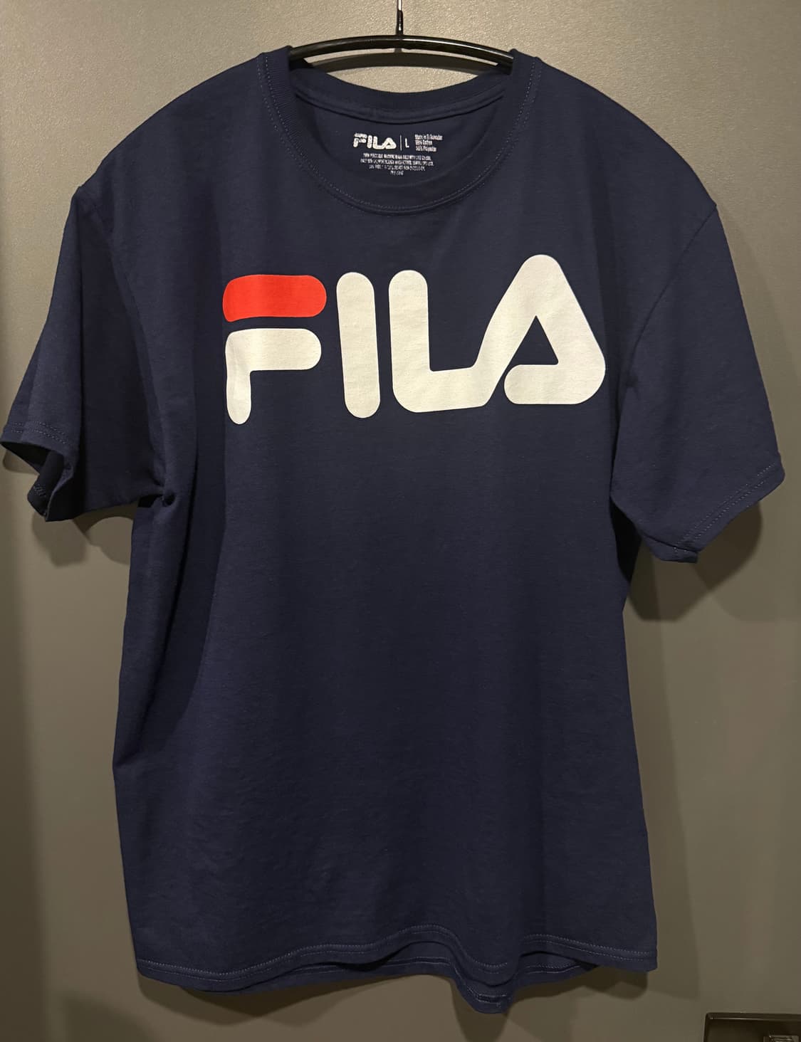 (L) 필라 로고 티셔츠 상품이미지1