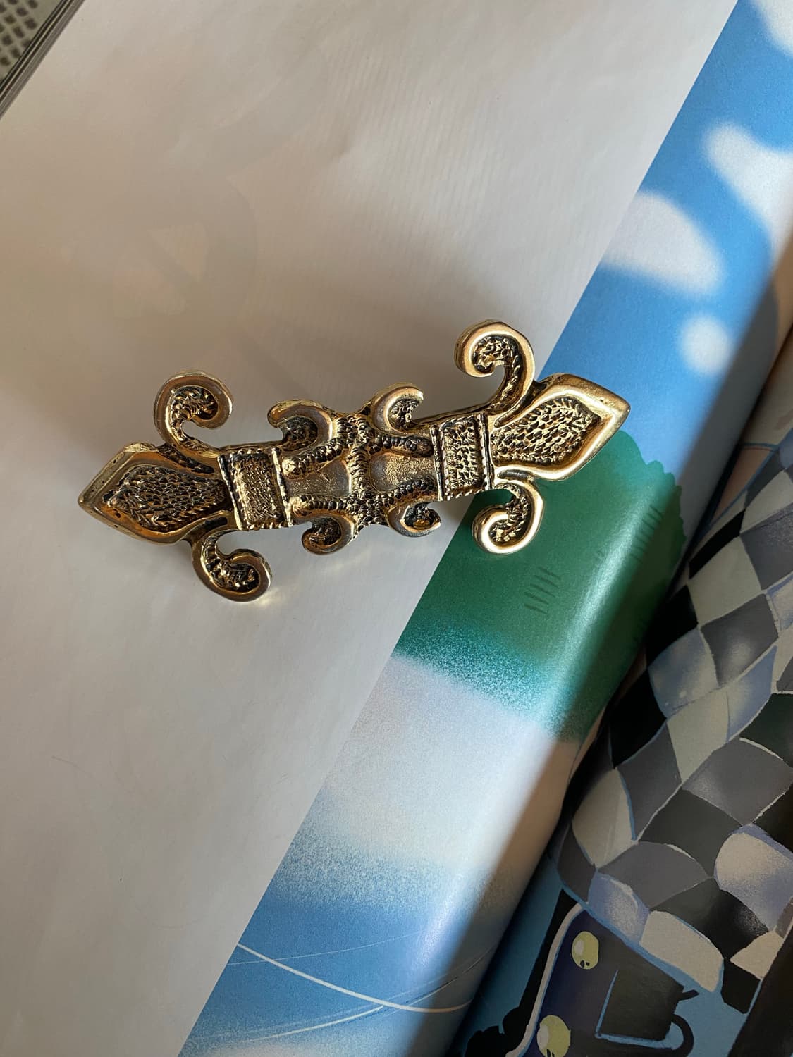 프랑스 메탈 헤어핀 상품이미지5