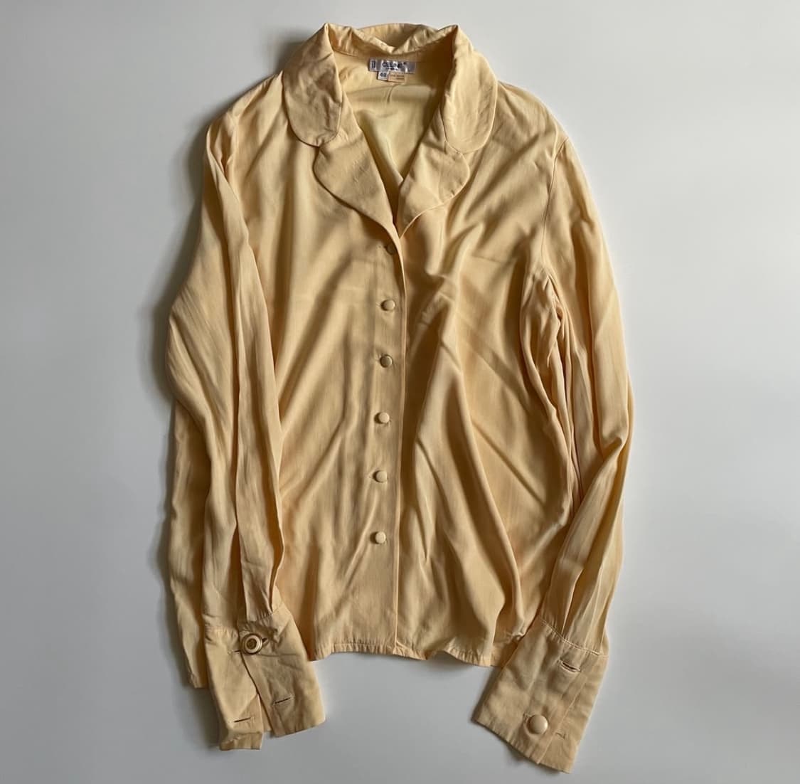 셀린느 비스코스 옐로우 셔츠 상품이미지2