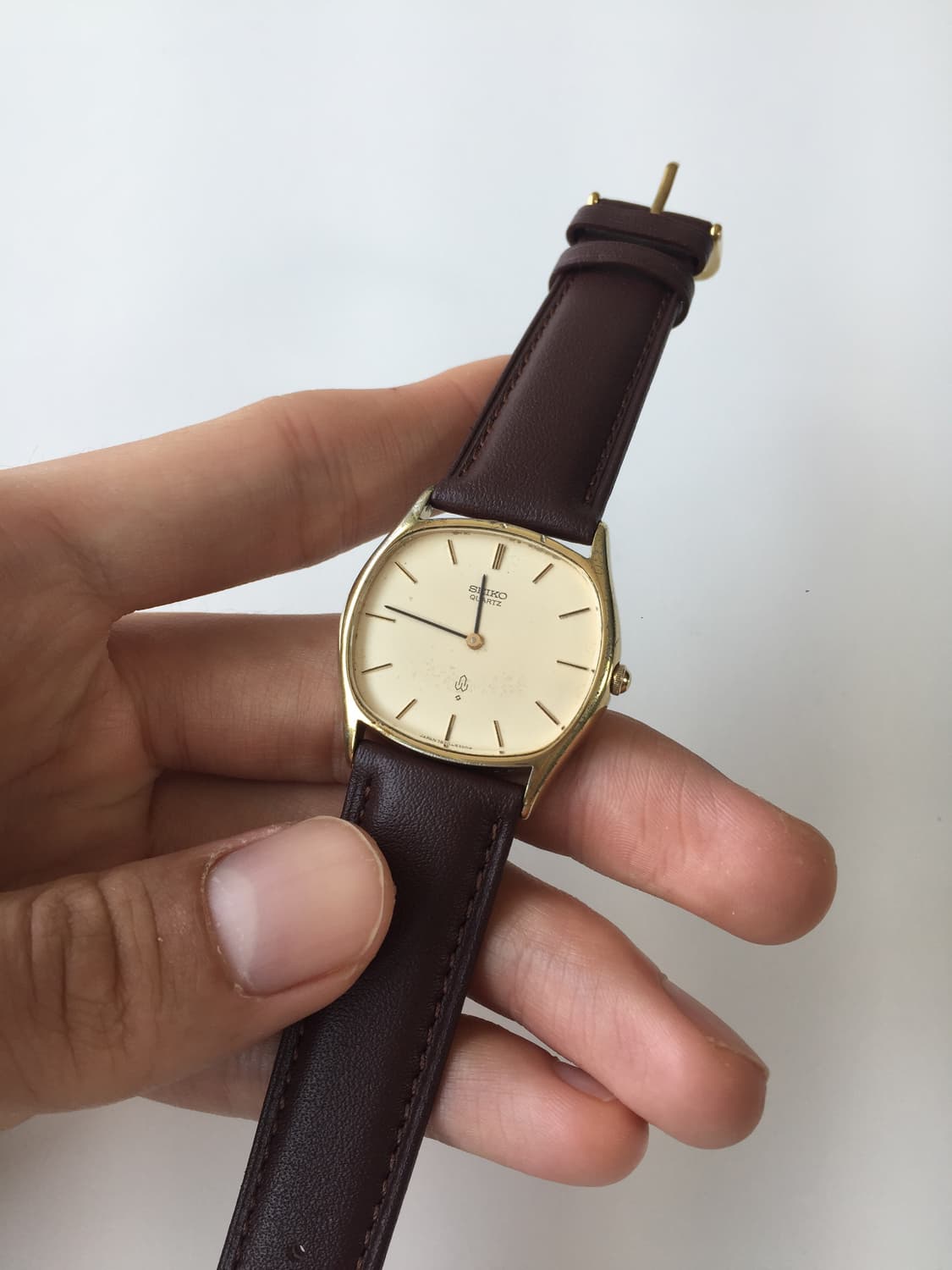 80s seiko chariot octagon gold quartz 상품이미지7