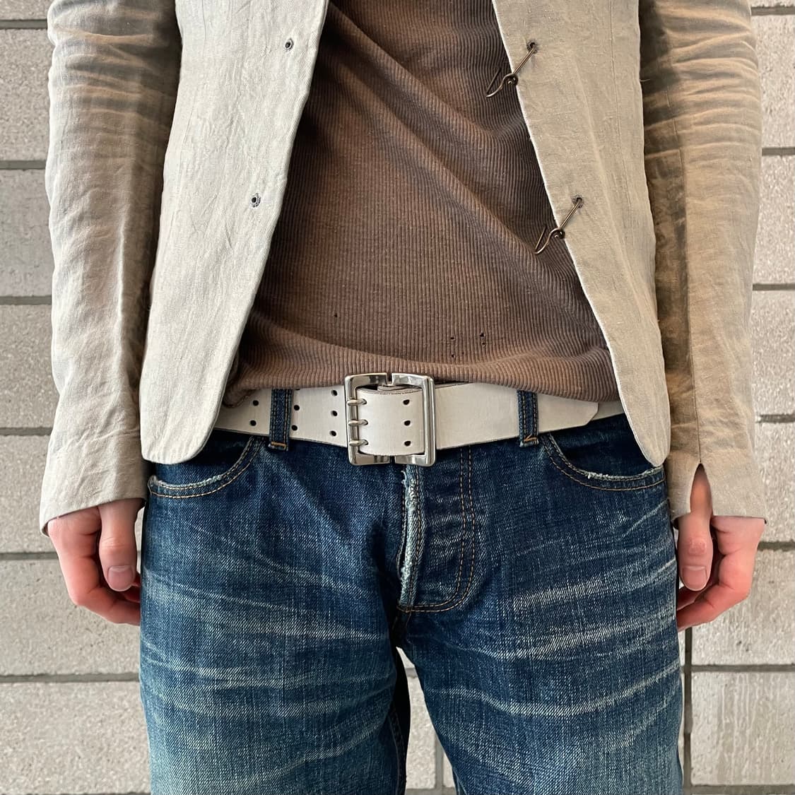 요지야마모토 y’s 벨트 상품이미지1