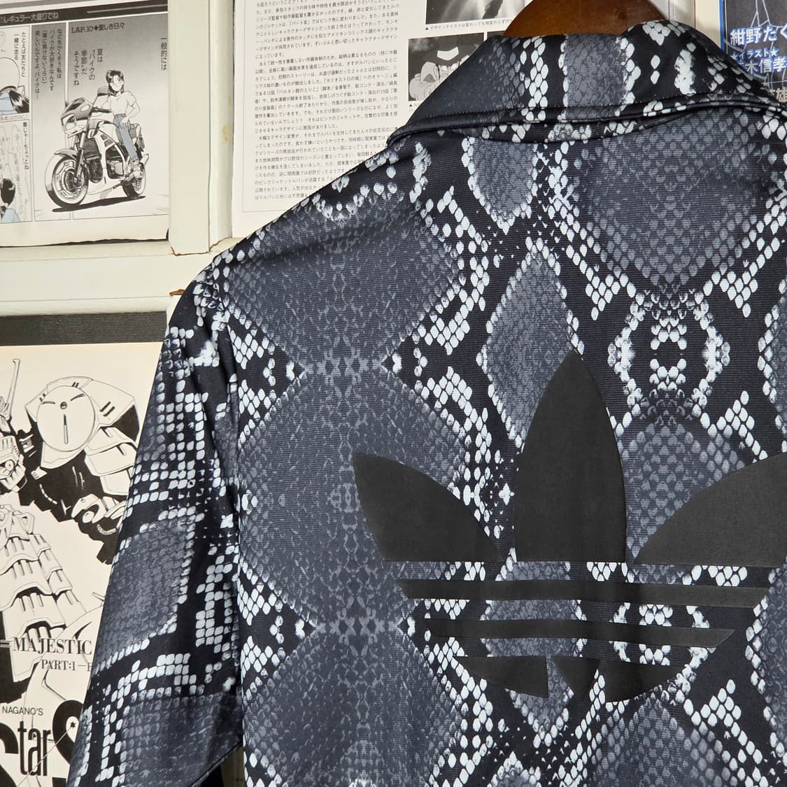 아디다스 파이어버드 뱀피 슬림핏 트랩탑 져지 상품이미지7