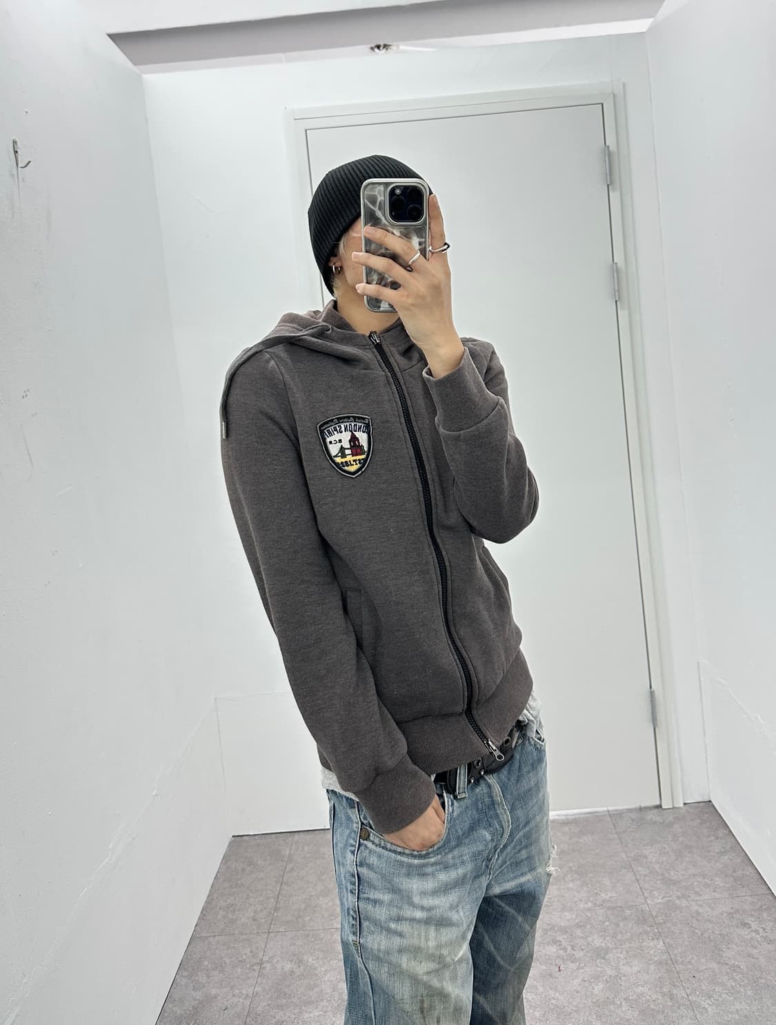 B.C.R CRUX vintage patch hood zip 상품이미지4